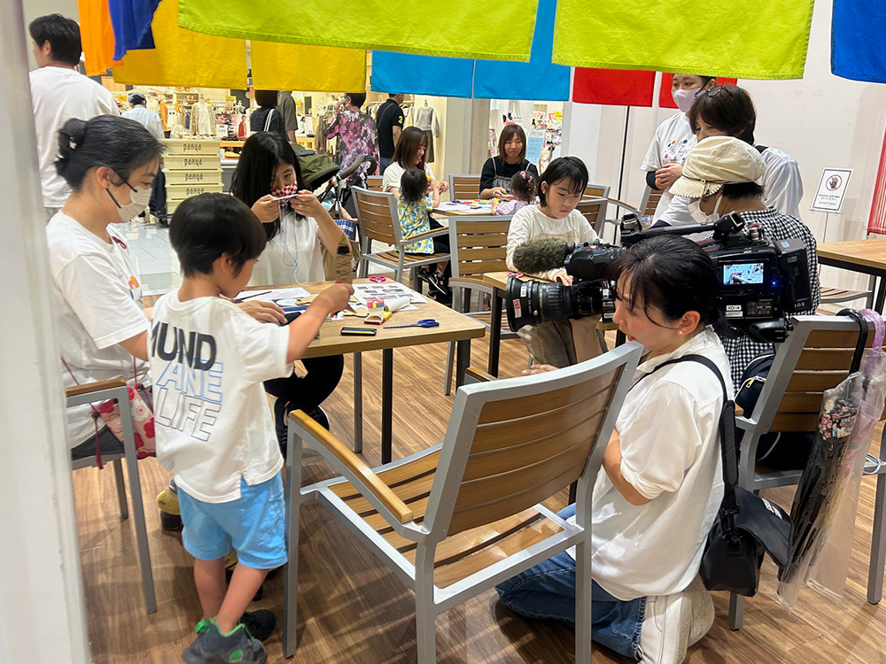 展示の様子